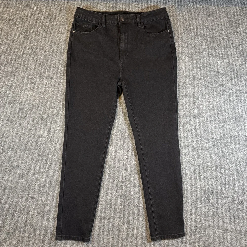 Cider Size Large Womens Black Denim Jeans High Rise Skinny‎ Jeans